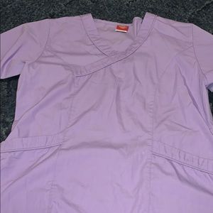 Light purple dickies scrub top